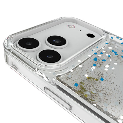 Detroit Lions Confetti Glitter Phone Case for Apple iPhone