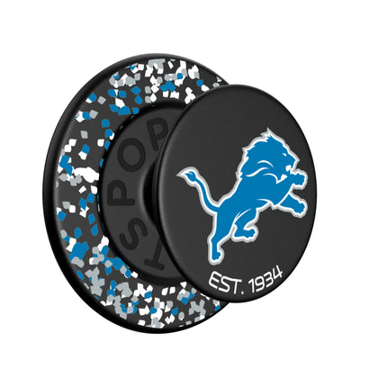 Detroit Lions PopSockets Magnetic Grip & Stand Confetti