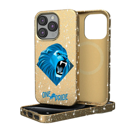 Detroit Lions Bling Phone Case Deco for iPhone