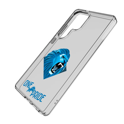 Detroit Lions Clear Phone Case Deco for Samsung Galaxy