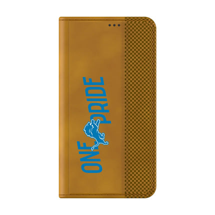 Detroit Lions Folio Phone Case Deco for Samsung Galaxy
