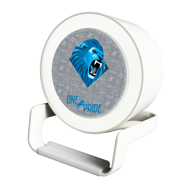 Detroit Lions Night Light Charger & Bluetooth Speaker Deco