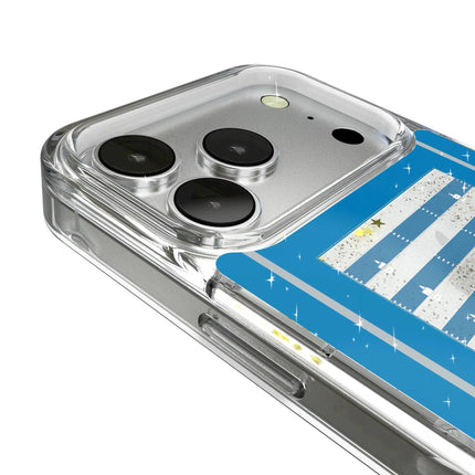 Detroit Lions Glitter Phone Case Field for iPhone