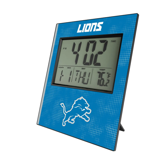 Detroit Lions Wall Clock Hatch