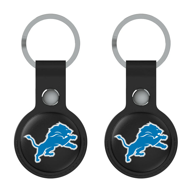 Detroit Lions Black Airtag Holder 2-Pack Insignia