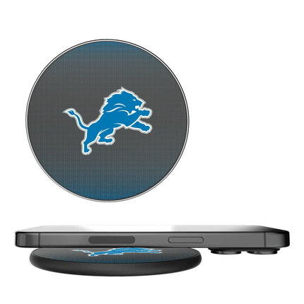 Detroit Lions 15-Watt Wireless Charger Linen
