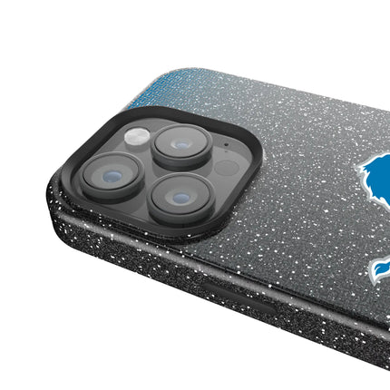 Detroit Lions Black Bling Phone Case Linen for iPhone