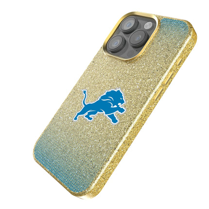 Detroit Lions Bling Phone Case Linen for iPhone