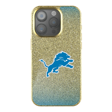 Detroit Lions Bling Phone Case Linen for iPhone