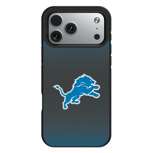 Detroit Lions Bump Phone Case Linen for iPhone