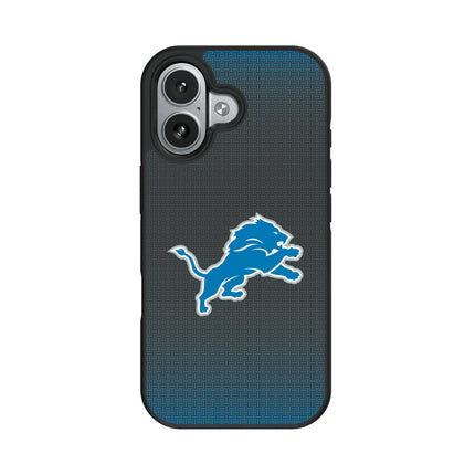 Detroit Lions Bump Phone Case Linen for iPhone
