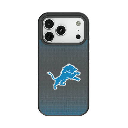 Detroit Lions Linen Bump Phone Case for Apple iPhone