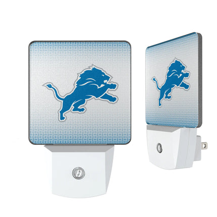 Detroit Lions Night Light 2-Pack Linen