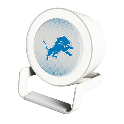 Detroit Lions Night Light Charger & Bluetooth Speaker Linen