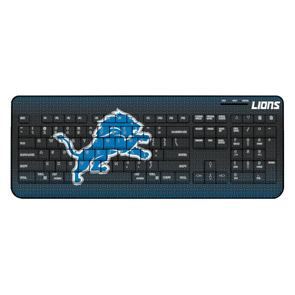 Detroit Lions Wireless USB Keyboard Linen