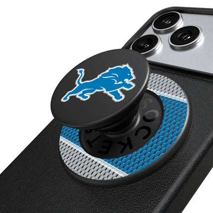 Detroit Lions PopSockets Magnetic Phone Grip & Stand Mesh