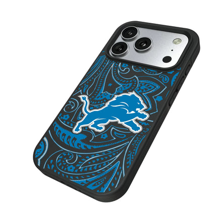 Detroit Lions Bump Phone Case Paisley for iPhone
