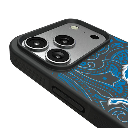 Detroit Lions Bump Phone Case Paisley for iPhone