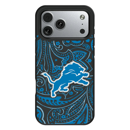 Detroit Lions Bump Phone Case Paisley for iPhone