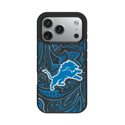 Detroit Lions Bump Phone Case Paisley for iPhone