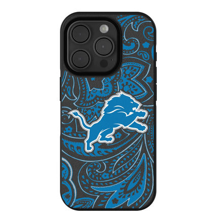 Detroit Lions Bump Phone Case Paisley for iPhone