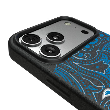 Detroit Lions MagSafe Phone Case Paisley for iPhone
