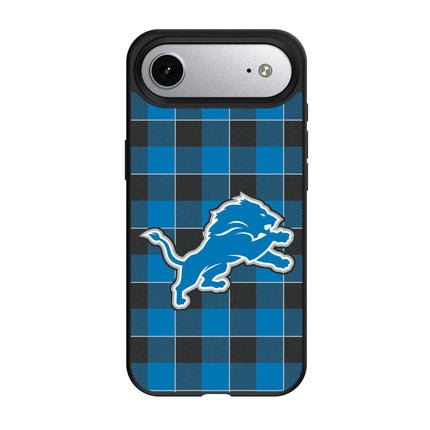 Detroit Lions MagSafe Phone Case Plaid for iPhone