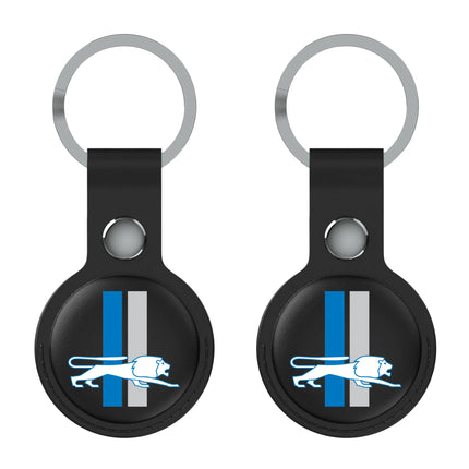 Detroit Lions Black Airtag Holder 2-Pack Retro Insignia