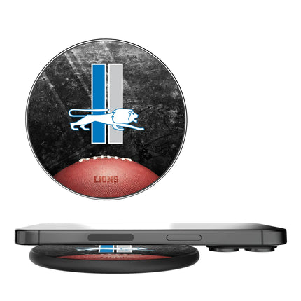 Detroit Lions 15-Watt Wireless Charger Retro Legendary