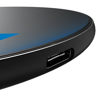 Detroit Lions 15-Watt Wireless Charger Retro Linen