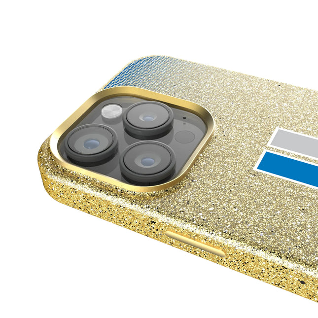 Detroit Lions Bling Phone Case Retro Linen for iPhone