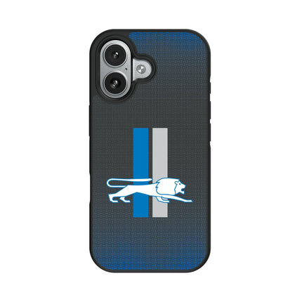 Detroit Lions Bump Phone Case Retro Linen for iPhone