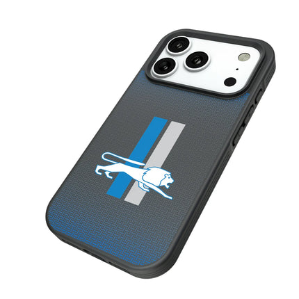 Detroit Lions Retro Linen Bump Phone Case for Apple iPhone