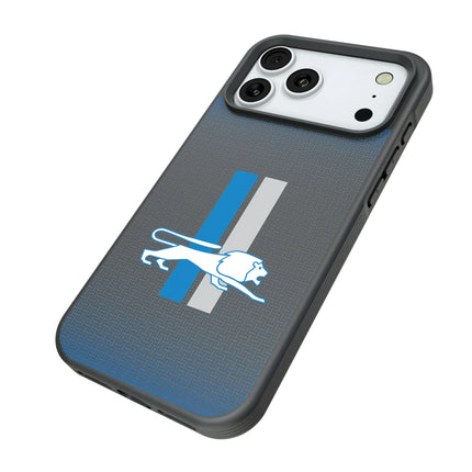 Detroit Lions Retro Linen Bump Phone Case for Apple iPhone