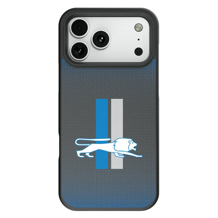 Detroit Lions Retro Linen Bump Phone Case for Apple iPhone