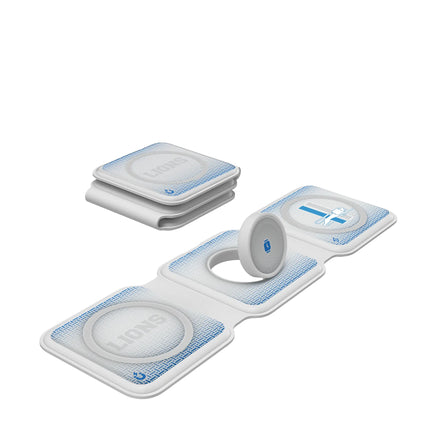 Detroit Lions Foldable 3 in 1 Charger Retro Linen