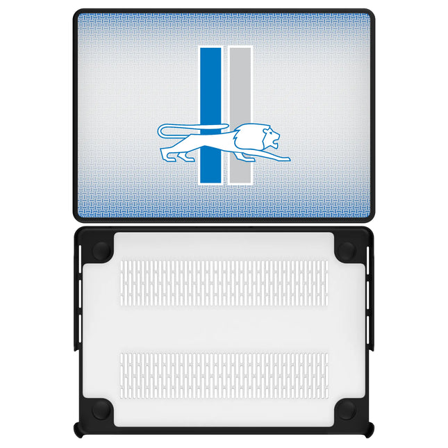 Detroit Lions Laptop Case for MacBook Retro Linen