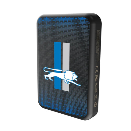 Detroit Lions Wireless Mag Power Bank Retro Linen