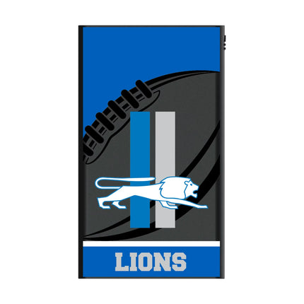 Detroit Lions 5000mAh Flat Powerbank Retro Passtime