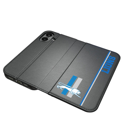 Detroit Lions Retro Sidebar Folio 2.0 Case for Apple iPhone