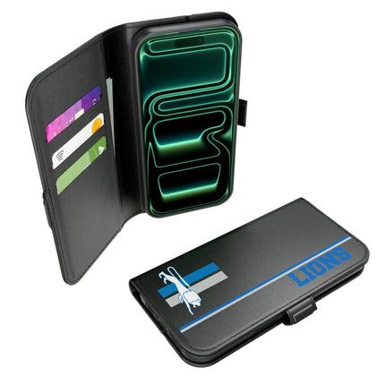 Detroit Lions Retro Sidebar Folio 2.0 Case for Apple iPhone