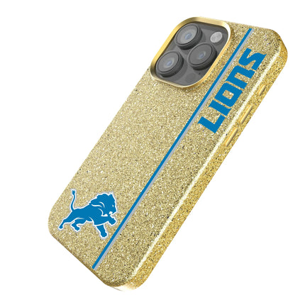 Detroit Lions Bling Phone Case Sidebar for iPhone