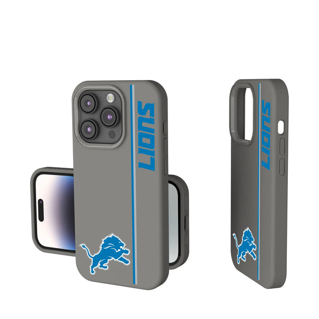 Detroit Lions Soft Touch Phone Case Sidebar for iPhone