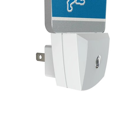 Detroit Lions Night Light 2-Pack Stripe