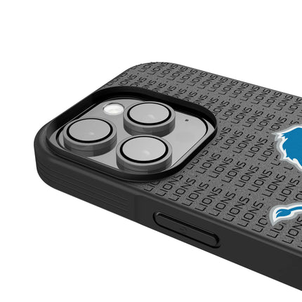 Detroit Lions Bump Phone Case Text for iPhone
