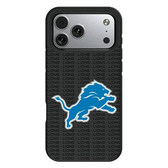 Detroit Lions Bump Phone Case Text for iPhone
