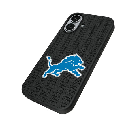 Detroit Lions MagSafe Phone Case Text for iPhone