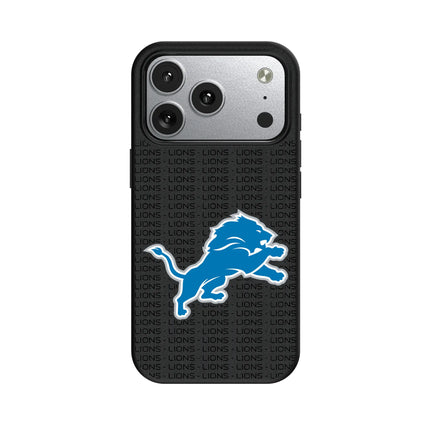 Detroit Lions MagSafe Phone Case Text for iPhone