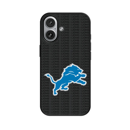 Detroit Lions MagSafe Phone Case Text for iPhone