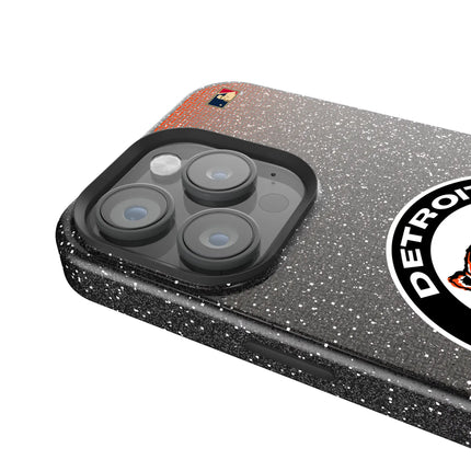 Detroit Tigers 1961-1963 - Cooperstown Collection Linen Black Bling Phone Case for Apple iPhone